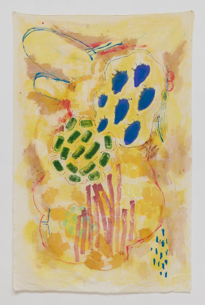 Morning, 2021, 36 x 56 inches, Acrylic and flashe on muslin