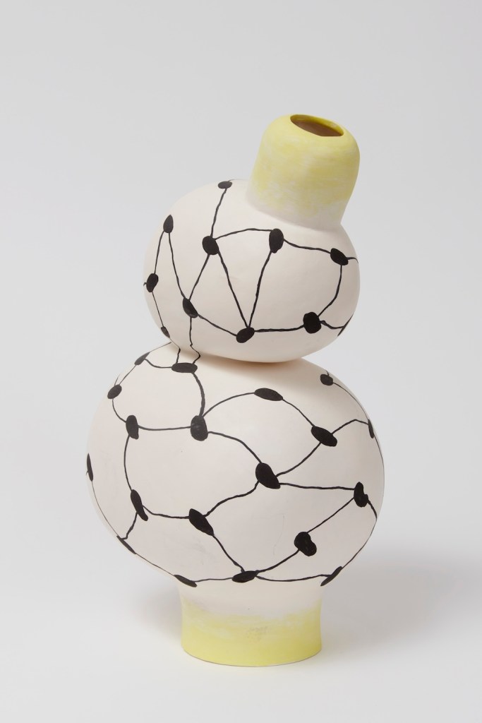 Constellation, 2021, 8 x 15 inches, Glazed Porcelain