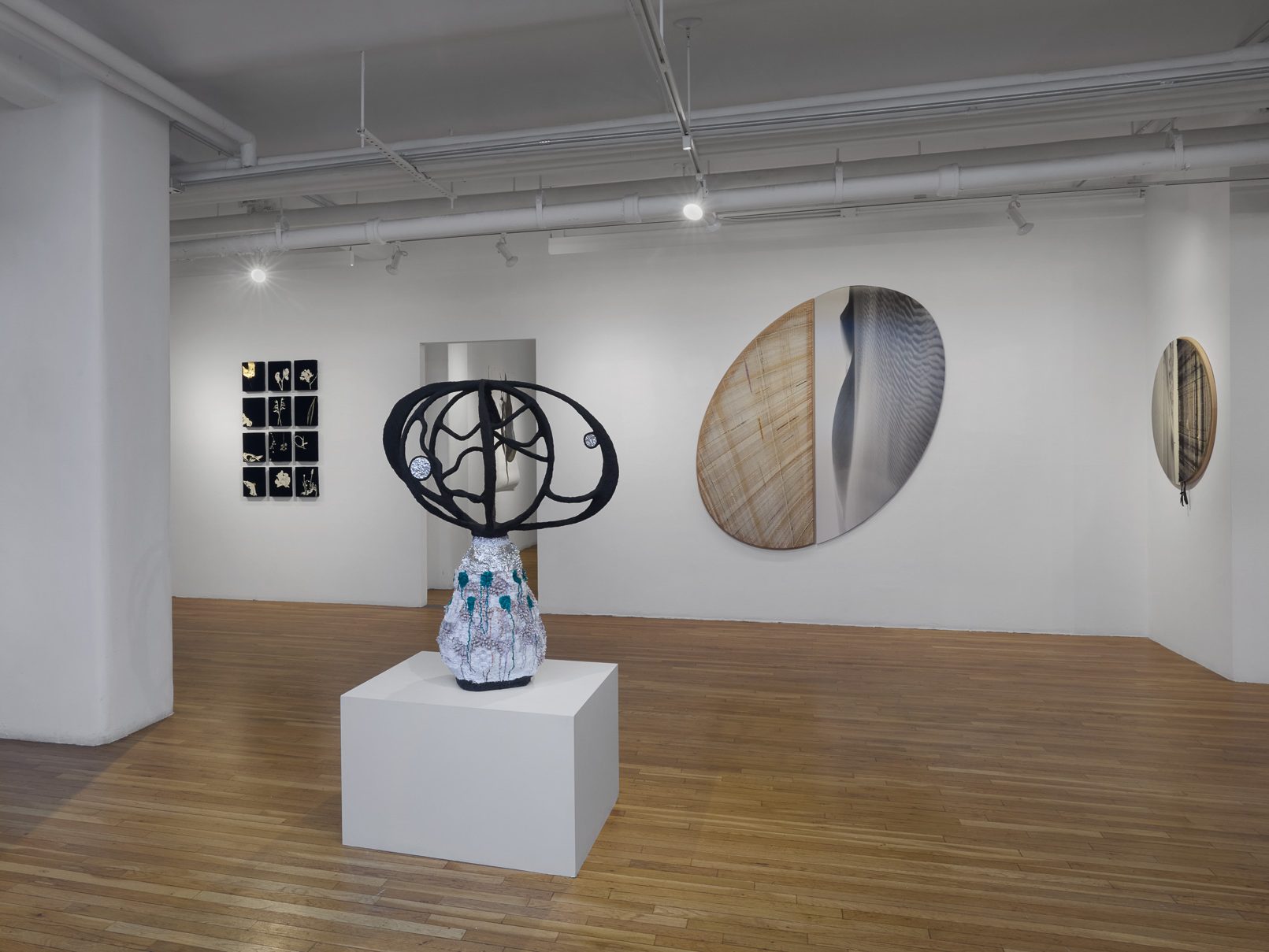 Primeval Ground, L to R: Karin Campbell, Susan Rowe Harrison, Cadence Giersbach, Naomi Livia, photo by Alan Weiner Photography