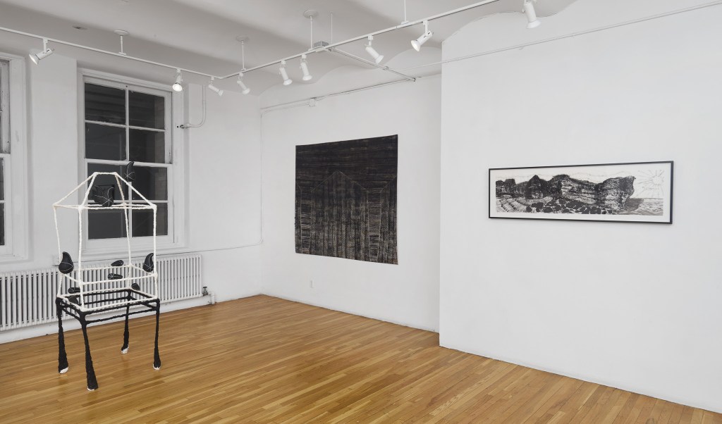 Primeval Ground, L to R: Cadence Giersbach, Caroline Burton, Elisabeth Condon, photo by Alan Weiner Photography